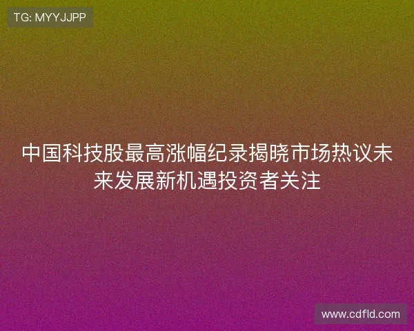 中国科技股最高涨幅纪录揭晓市场热议未来发展新机遇投资者关注 中国科技股最高涨幅纪录揭晓市场热议未来发展新机遇投资者关注
